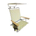 Snow Joe Bliss Hammocks Folding Beach Chair W Canopy BBC-351-PIN